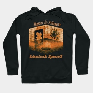 Igor & More Tarantula Liminal Spaces Orange Hoodie